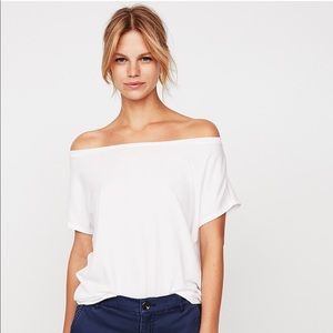 NWT Express One Eleven Off The Shoulder London Tee